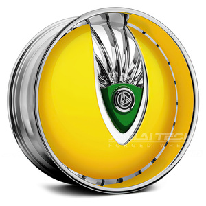 ล้อแม็กซ์ XINLAI แบบขอบลึก ขนาด 20 22 นิ้ว สีโครเมียมแดงลูกกวาด หลายชั้น สำหรับ Chevrolet Impala Chrysler 300C Don - Product Image 3