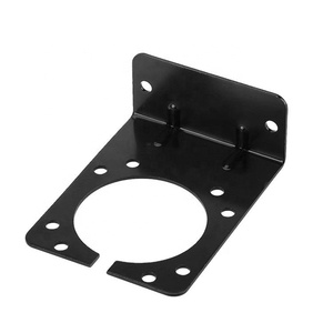 Support en tôle d'acier inoxydable, découpe laser, pliage, poinçonnage, taraudage, installation d'équipements industriels, sur mesure - Product Image 5