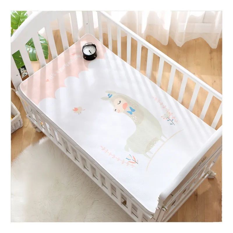 Matelas à langer portable et lavable pour bébé Matelas pliable imperméable pour enfants Tapis de jeu réutilisable pour bébé