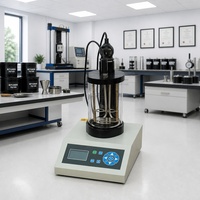 ASTM D36 Automatic Asphalt Softening Point Tester Ring and Ball Apparatus Laboratory Bitumen Testing Equipment 220V