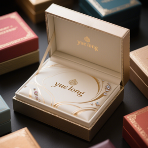Custom logo Size Rigid Cardboard Jewelry Packaging Box Folding Packaging Paper Hard Gift Box with Your Own logo - Product Image 5