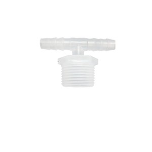 Raccord en T en plastique Chang En, filetage extérieur 3/8 po, pour plomberie, connecteur de tuyau flexible, matériau PVC - Product Image 1