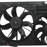 Piezas de repuesto para coche, conjunto Universal Spal, ventilador de radiador de refrigeración móvil completo de 12 voltios para Audi B7 Vw Passat, 1K0121207AS