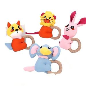 Jouets pour animaux de compagnie en peluche PP écologiques, durables et mignons, avec des motifs d'animaux, nouveaux arrivages pour chiens, faible MOQ, vente en gros par le fabricant - Product Image 2