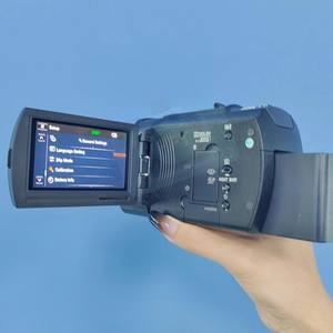 Caméra vidéo professionnelle HFT 4K <span class=keywords><strong>Handycam</strong></span> FDR-AX30 noire avec zoom optique 10x, fonctionne parfaitement, vente en gros - Product Image 3