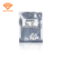 Moissanite synthétique (créée en laboratoire) en forme de cœur et d'flèche, 0,7-2,9 mm, couleur DEF, qualité VVS, 1 carat, pour la création de bijoux