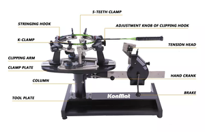 Machine à cordage manuelle double usage pour raquettes de tennis et de badminton KMT-Table – Achetez la machine à cordage de badminton KMT-Table M - Product Image 3