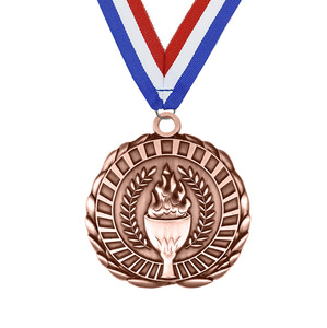 High Quality 3D Gold Powerlifting Championship Medals Factory-Made Zinc Alloy Metal Sports Race Weightlifting Medal - Product Image 6