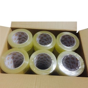 Custom Carton Sealing Acrylic Adhesive <strong>Tape</strong> <strong>Box</strong> Shipping Packaging Sticky BOPP Parcel Transparent OPP Packing <strong>Tape</strong> with Logo - Product Image 5