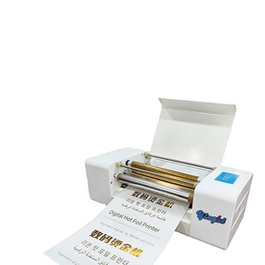 Yinghe YH-360C Automatic Electric Heat Press Machine for Hot Stamping PVC/Paper/Invitation Cards/<b>Stickers</b>/<b>Wedding</b> card printing - Product Image 4