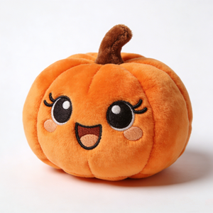 Patchs personnalisés pour les joues, rose pâle, et sourire éclatant, avec une courte tige en peluche verte sur le dessus. - Product Image 6