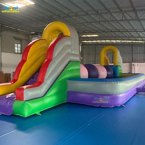 <span class=keywords><strong>Parcours</strong></span> d'obstacles gonflable pour enfants avec château gonflable et <span class=keywords><strong>jeu</strong></span> <span class=keywords><strong>de</strong></span> football, idéal pour l'extérieur - Product Image 4