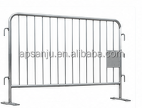 Barrière de contrôle de file d'attente portable, clôture de gestion de foule, barricade métallique pour aéroport, gare, événements