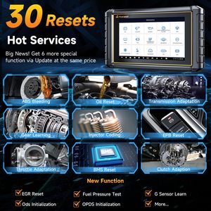 Foxwell เครื่องมือรีเซ็ตระบบ canfd doip 30 + + ระบบ OBD2ไร้สายแบบสองทิศทาง v.a.g เต็มรูปแบบ canfd doip - Product Image 4