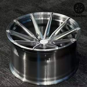 Jantes forgées brossées personnalisables de 18, 19, 20, 21 pouces, 5X112 5X120, concaves, en alliage, pour BMW M3 M4 M5 Mercedes-Benz Audi Rs - Product Image 1