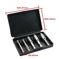 Extracteur de vis endommagé, kit de démontage de vis, outils à main pour bricolage, gadgets, cadeaux, 2 en 1, 5 pièces en gros