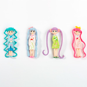 Figuras de Plástico de Dibujos Animados en Miniatura, Bellezas en Kimono, Decoraciones para Pasteles, Accesorios para Fiestas de Cumpleaños - Product Image 1