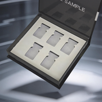 Caja para Frascos de Cosméticos con Etiquetas Adhesivas, 2ml 3ml 10ml, Envases para Cuidado Corporal