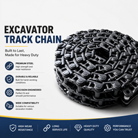 9248706 Ensemble de maillons de chenille pour excavatrice ZX200-3 ZX210-3 ZX225-3, pièces de rechange pour train de roulement, marque Ruimaike