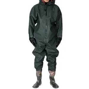 Waterproof rubber nylon rain suit To Keep You Warm and Safe 