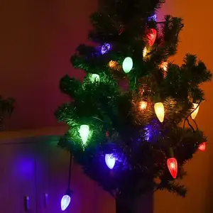 US/UK/EU Market merry christmas commercial multi color changing outdoor led fairy string light led strip light