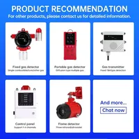 Detector de Fugas de Metano Industrial, Sensor de Alarma Modelo DR500 IP66 0-100 LEL para Detección de Gas Combustible Industrial