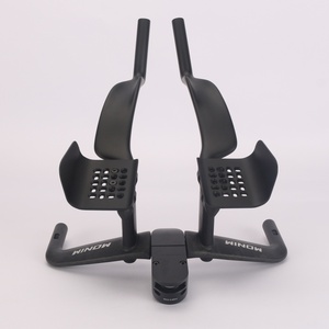 Vélo de route Winowsports HB051 pour <span class=keywords><strong>triathlon</strong></span> et contre-la-montre, entièrement en carbone, avec guidon de repos TT 15 °   Extension de barre aérodynamique avec clip - Product Image 1