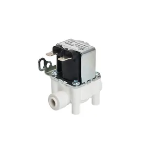Sunwayhuo — électrovanne électrique 24v, en plastique, 1/4 filtres, basse tension, FPD360A