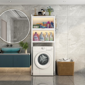 Gabinete <span class=keywords><strong>de</strong></span> almacenamiento <span class=keywords><strong>de</strong></span> baño <span class=keywords><strong>de</strong></span> acero moderno con puerta transparente <span class=keywords><strong>para</strong></span> <span class=keywords><strong>lavadora</strong></span> <span class=keywords><strong>de</strong></span> inodoro <span class=keywords><strong>para</strong></span> uso en apartamentos y hoteles al aire libre - Product Image 4