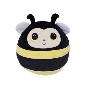Simpatico cartone animato piccolo animale ape peluche giocattolo Kawaii per dormire realistico imbottito morbido peluche ape giocattolo per bambini regali di compleanno ape paffuta - Product Image 6