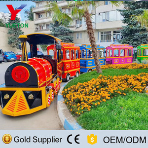 Yueton Bán Buôn Điện Vui Chơi Giải Trí Công Viên Trẻ Em Trackless Train Cho Trẻ Em - Product Image 4