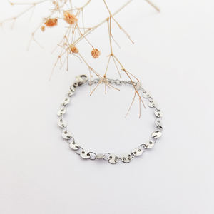 Bracelets Pour bébé En acier inoxydable, chaîne couleur or, Bijoux Pour enfants - Product Image 4