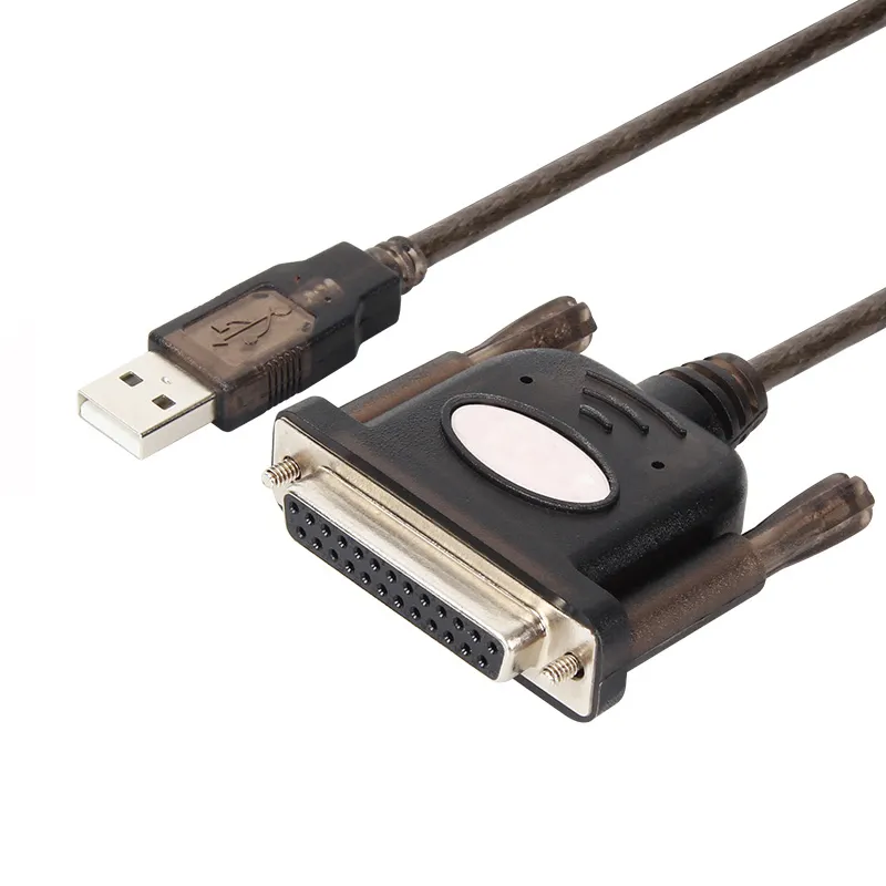 Câble d'imprimante parallèle USB vers DB25, cordon parallèle