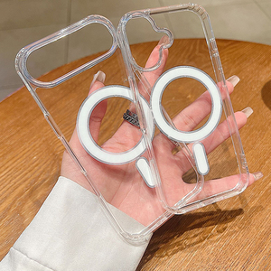 Per <span class=keywords><strong>iPhone</strong></span> 17 <span class=keywords><strong>accessori</strong></span> per cellulare Anti-giallo per <span class=keywords><strong>iPhone</strong></span> 17 air 17 <span class=keywords><strong>Pro</strong></span> Max nuova custodia magnetica trasparente in acrilico per <span class=keywords><strong>iPhone</strong></span> 17 - Product Image 3