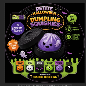 Nouvelle Sortie : Boîte Mystère Halloween Dumpling – Jouet Anti-Stress Original en Stock – Article Populaire - Product Image 1