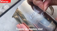 Imprimante 3D à jet d'encre UV FocusInc 6040, imprimante UV DTF pour verre avec vernis, imprimante UV pour cartes de crédit
