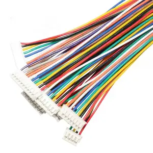Custom Wire Harness JST ZH1.5mm 28AWG Electronic Wire 2-12Pin Electronic Connectors Wire Harness Assembly