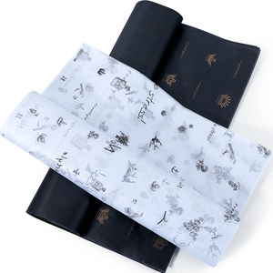 Wholesale Custom Tissue Paper Brand Name Printed <strong>Wrapping</strong> Tissue Paper for Garment/ Flowers/<strong>Book</strong> - Product Image 2