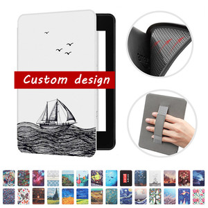 Funda Inteligente de Diseño Personalizado al por Mayor para E-reader con Correa de Mano y Parte Trasera Magnética para <span class=keywords><strong>Kindle</strong></span> Paperwhite 11ª y 12ª Generación Ebook - Product Image 1