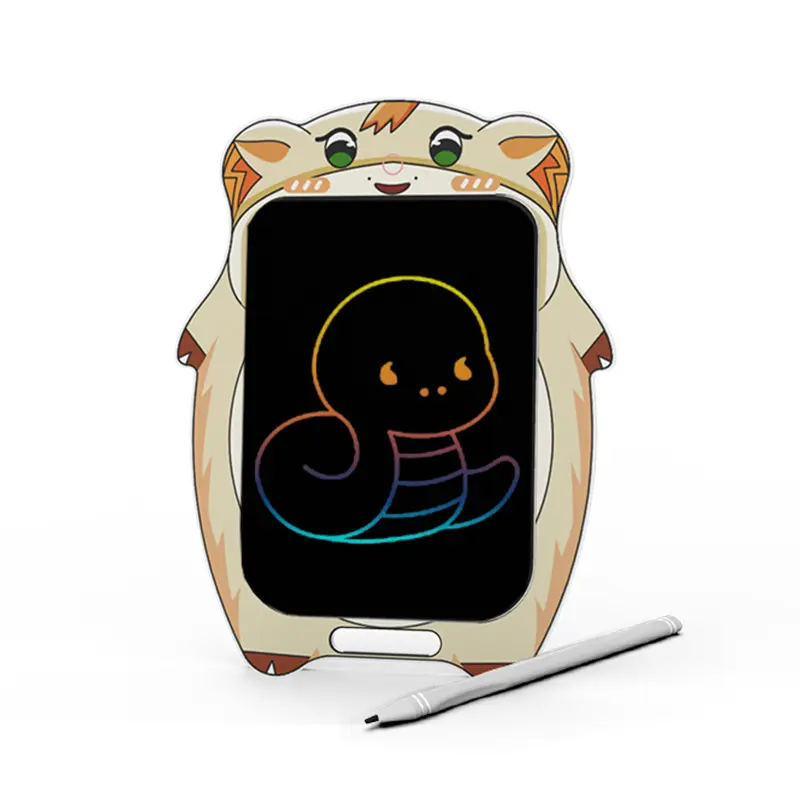 Tableta de dibujo para niños dibujos animados pintura de grafiti pantalla Lcd tablero de escritura inteligente juguete de escritura electrónica regalos tablero de escritura