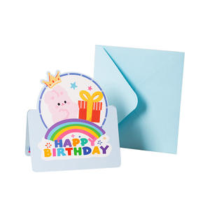 Carte de vœux d'<span class=keywords><strong>anniversaire</strong></span> créative en 3D, dessin animé, joyeux <span class=keywords><strong>anniversaire</strong></span>, carte de vœux pour enfants, ensemble d'enveloppes, cartes cadeaux, vente en gros d'anniversaires - Product Image 5