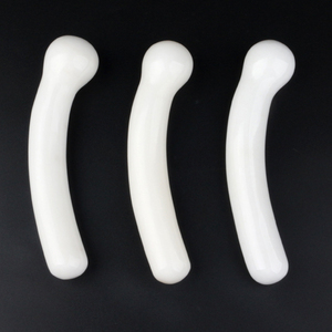 天然优质白玉按摩棒水晶女性性玩具 - Product Image 5