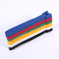 Attaches de câble micro crochet et boucle réutilisables en nylon multicolore personnalisées en usine