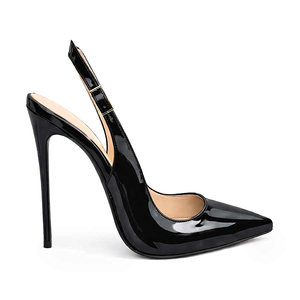 <span class=keywords><strong>Décolleté</strong></span> Slingback Vernice Bluette 2026 in PU di Alta Qualità con <span class=keywords><strong>Tacco</strong></span> a Spillo <span class=keywords><strong>Alto</strong></span> 12 CM, Scarpe da Donna per Uso Quotidiano e Ufficio - Product Image 5