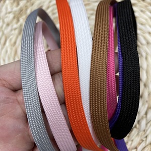 Cordón Elástico Plano de Algodón de Alta Calidad 2021, Precio de Fábrica, para Decoración DIY en Colores - Product Image 2