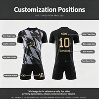 Maillot de football domicile personnalisé pour homme, équipe nationale 26/27, séchage rapide, respirant, polyester/nylon, manches courtes, broderie