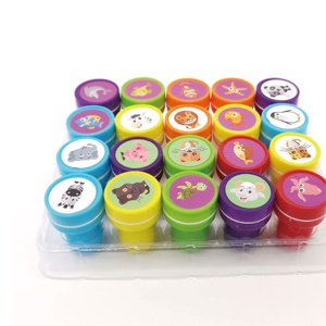 Sello <span class=keywords><strong>de</strong></span> Juguete <span class=keywords><strong>de</strong></span> <span class=keywords><strong>Goma</strong></span> Personalizado Barato para Niños, con Tinta Incorporada - Product Image 4