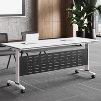 Table de salle de formation modulaire, bureau de bureau, mobilier, table de formation, tables de formation pliables à vendre