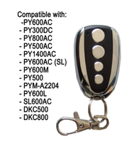 Porte automatique à télécommande pour ouvre-porte coulissant à battants 433 MHz ou 418 MHz