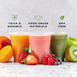 FULING, peso ligero, precio barato, vasos de plástico desechables, vaso para beber agua - Product Image 5